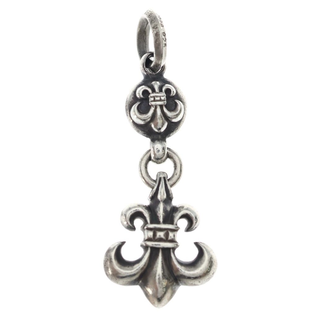 Chrome Hearts BS Fleur 1 Ball BS Flare Charm Pendant Silver — view 2