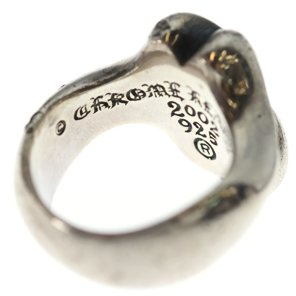Chrome Hearts Lip Tongue Md Ring Silver — view 5