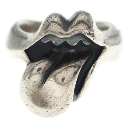 Chrome Hearts Lip Tongue Md Ring Silver — view 4