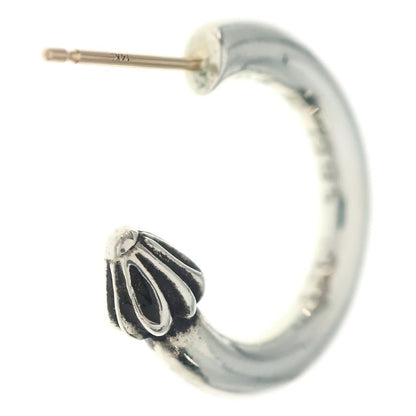 Chrome Hearts Hoop Plain Earrings Silver — view 2