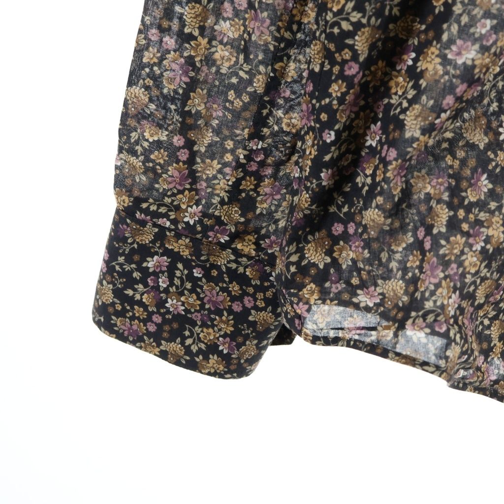 Celine Color Flower Print Shirt Black — view 5