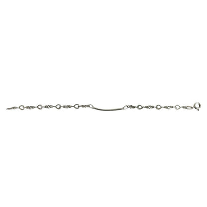 Tiffany & Co Vintage ID Heart Bracelet 925 Sterling Silver — view 6