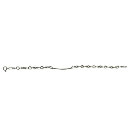 Tiffany & Co Vintage ID Heart Bracelet 925 Sterling Silver — view 5