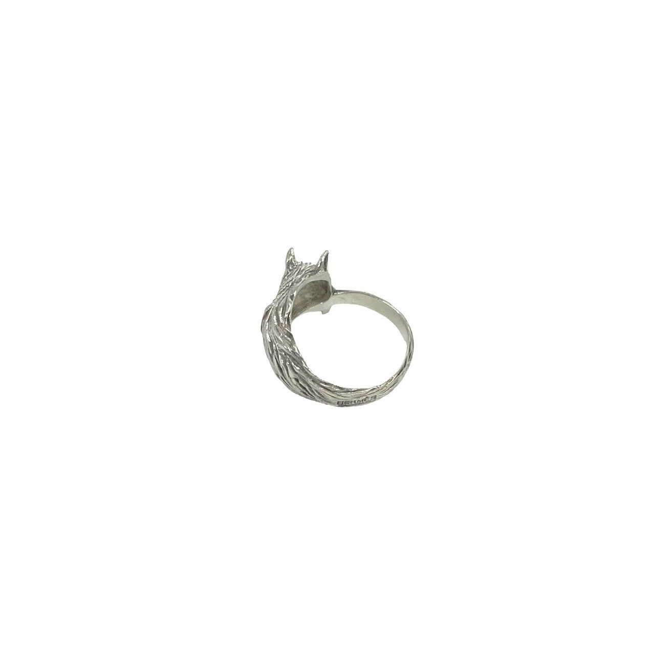 Hermes Vintage Cheval Ring Silver — view 4