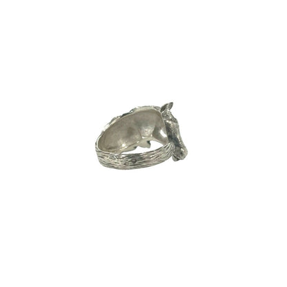 Hermes Vintage Cheval Ring Silver — view 6