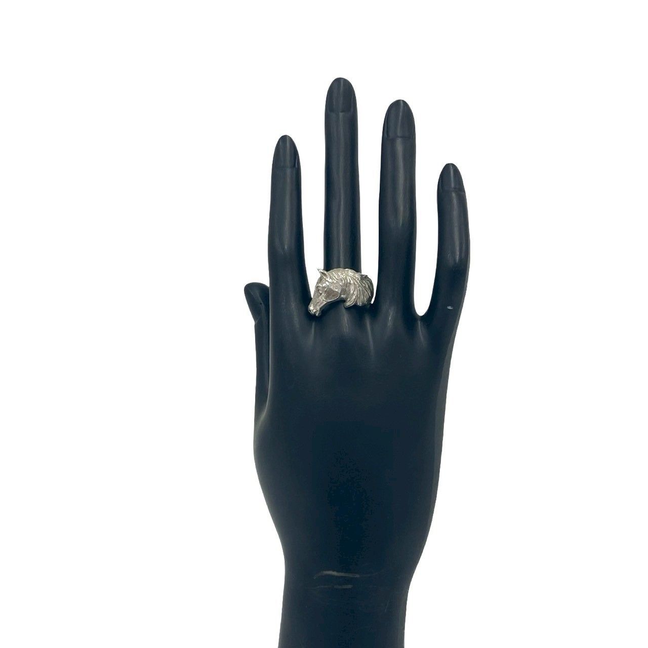 Hermes Vintage Cheval Ring Silver — view 2