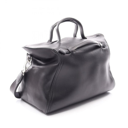 Hermes Handbag Oxa 2-Way Black Leather — view 2