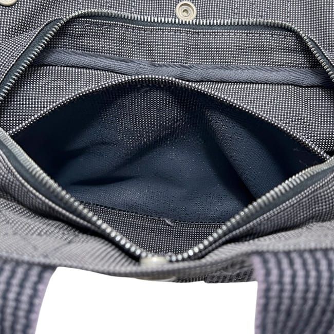 Hermes Tote Her PM Gray Herline Handbag Canvas — view 4