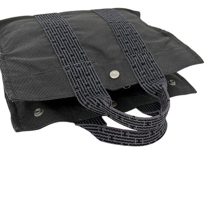 Hermes Tote Her PM Gray Herline Handbag Canvas — view 5