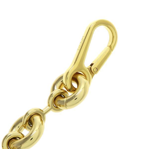Loewe Donut Chain Gold Silver Bag Strap — view 3