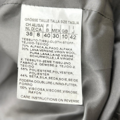 Max Mara Alpaca Mix Shaggy Coat 42 — view 6
