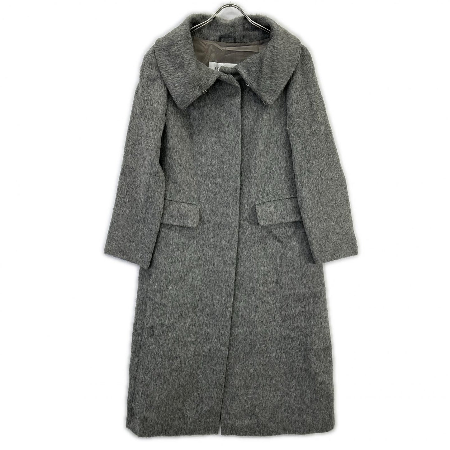 Max Mara Alpaca Mix Shaggy Coat 42