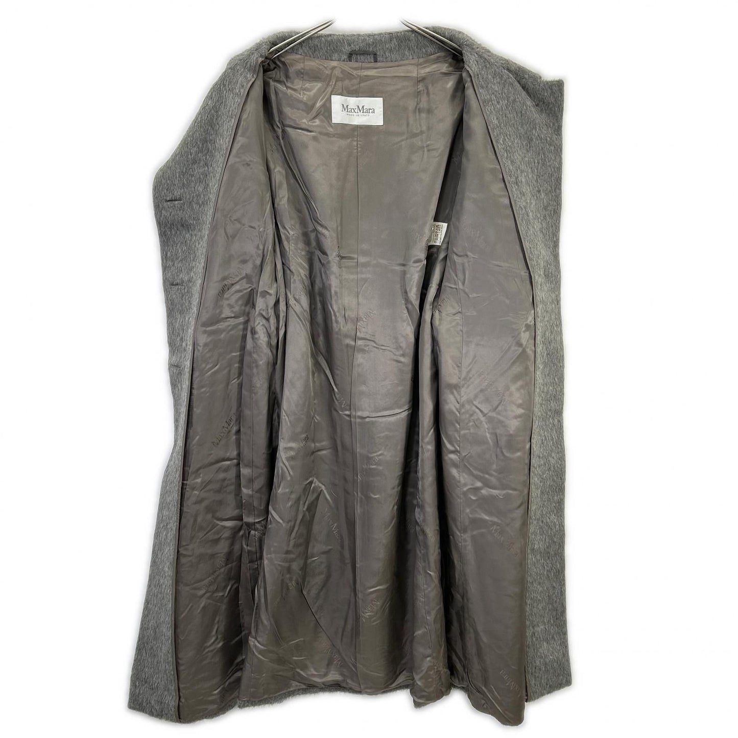 Max Mara Alpaca Mix Shaggy Coat 42 — view 3