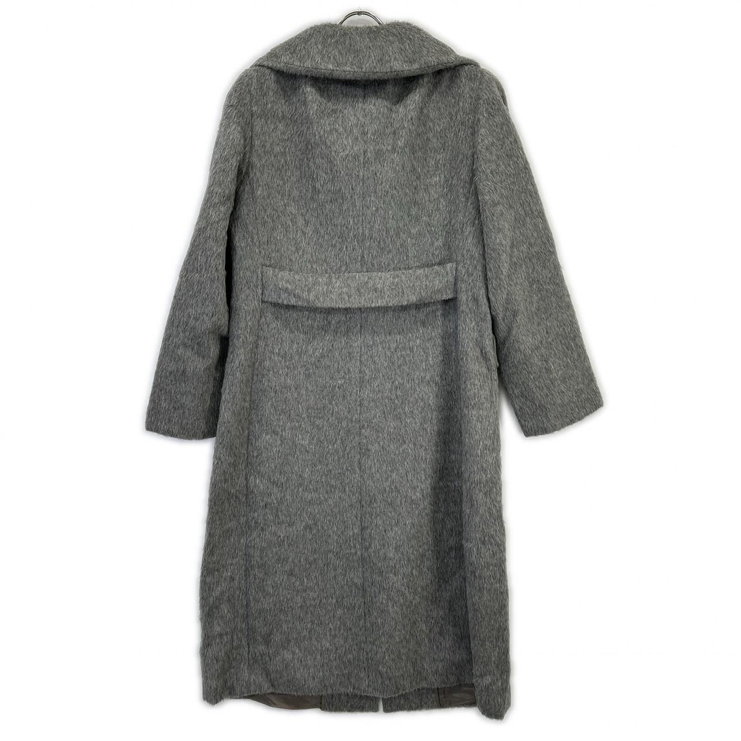 Max Mara Alpaca Mix Shaggy Coat 42 — view 2