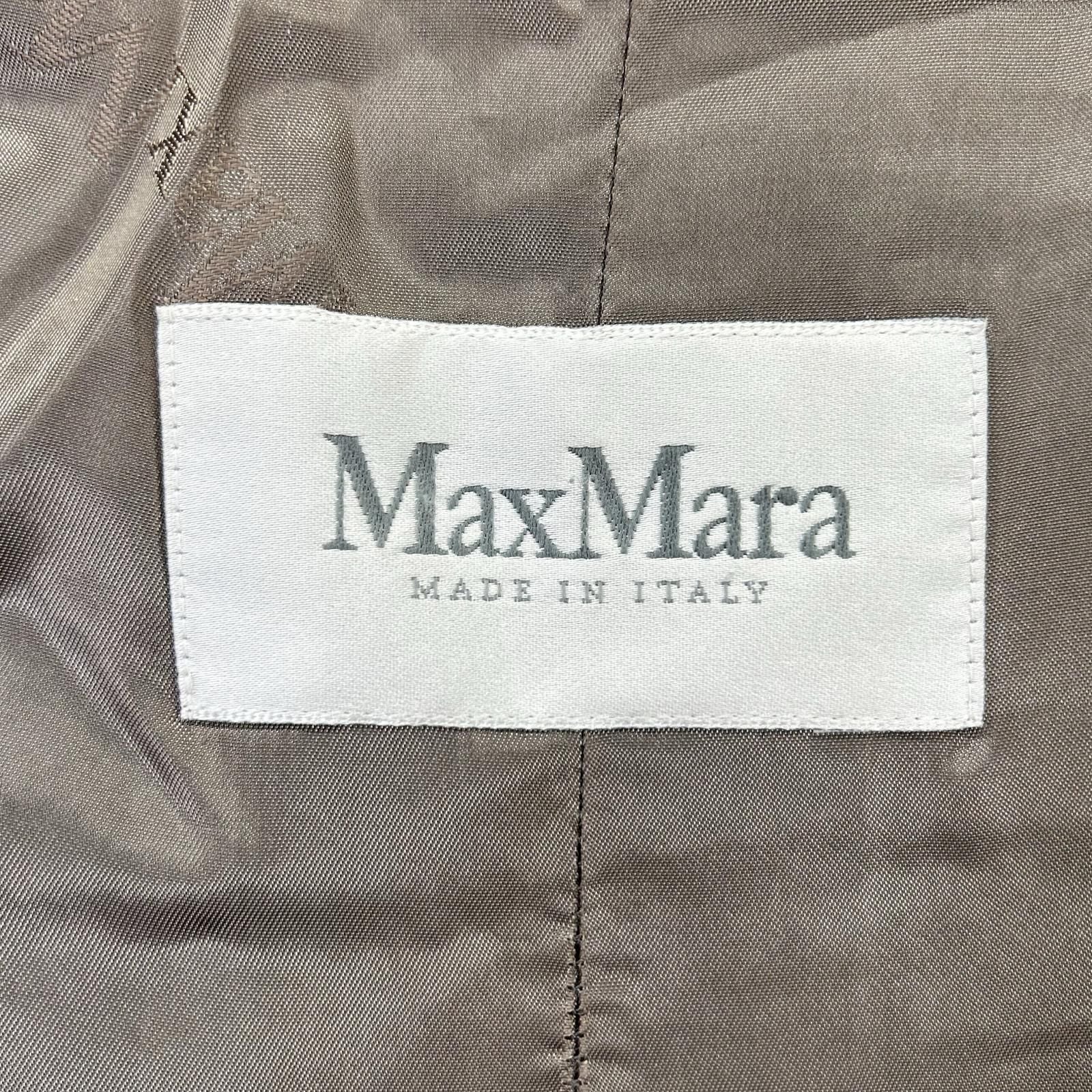 Max Mara Alpaca Mix Shaggy Coat 42 — view 4