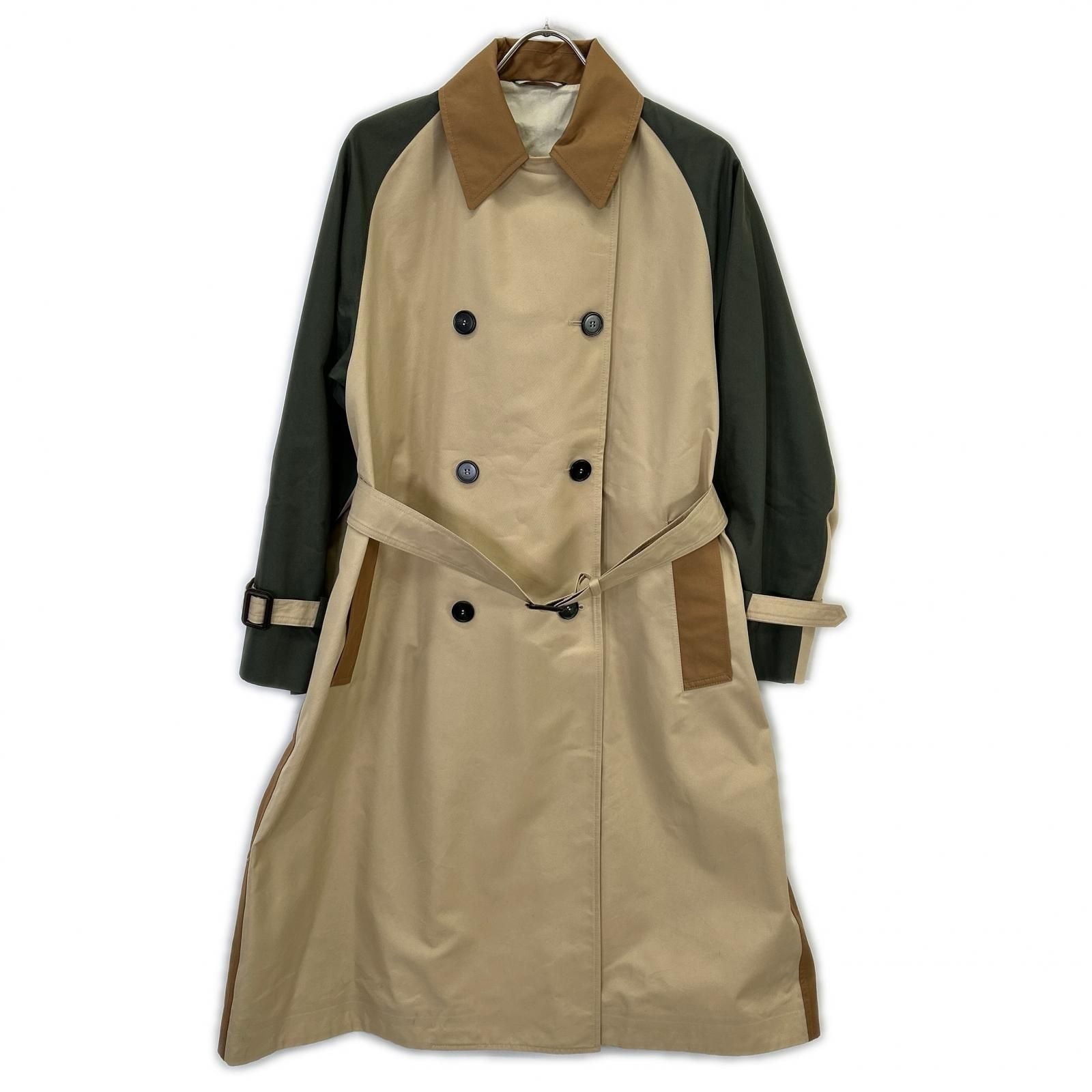 Max Maraweekend Weekend Beige Trico Color Over Trench Coat 38