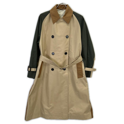Max Maraweekend Weekend Beige Trico Color Over Trench Coat 38