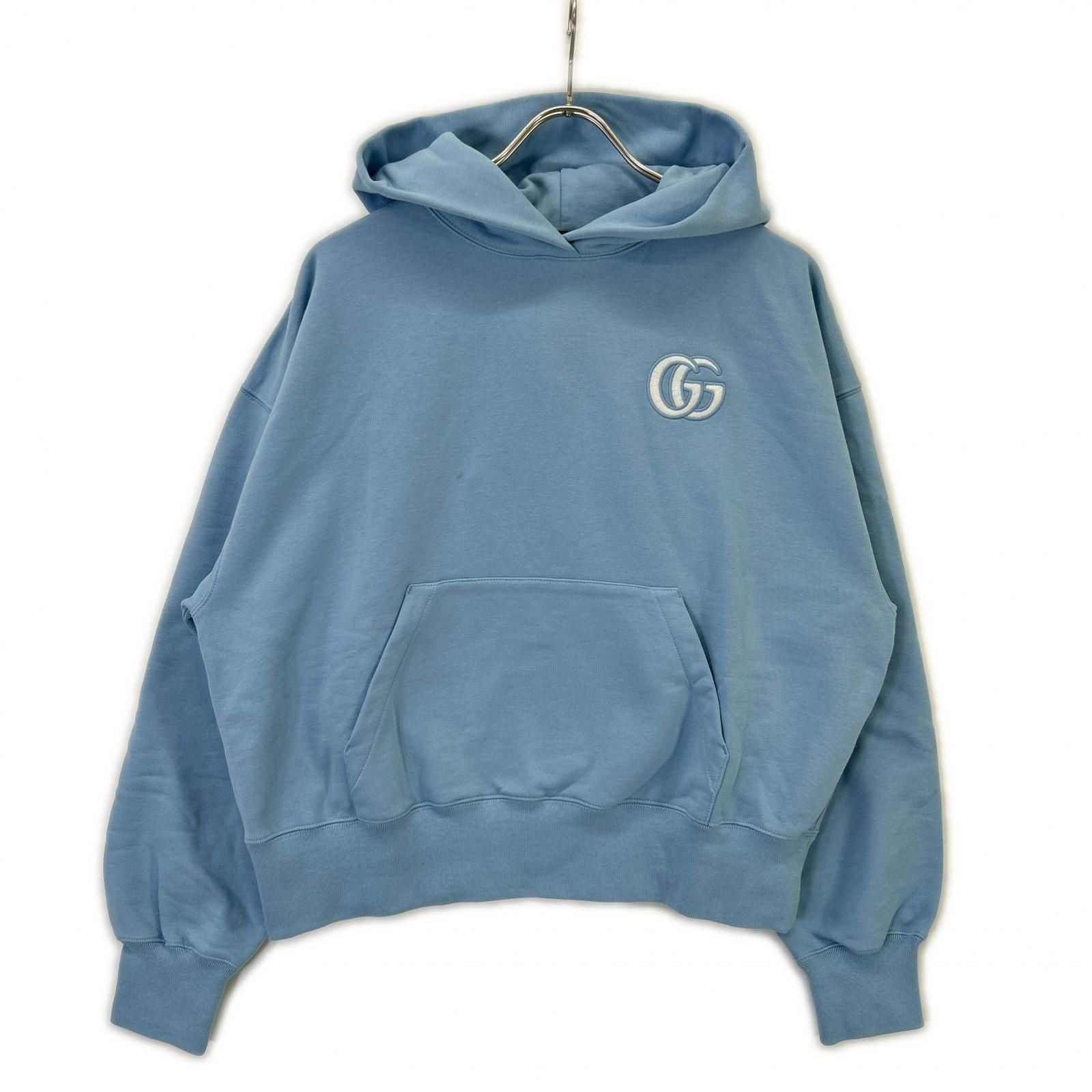 Gucci Blue GG Logo Sweatshirt Hoodie