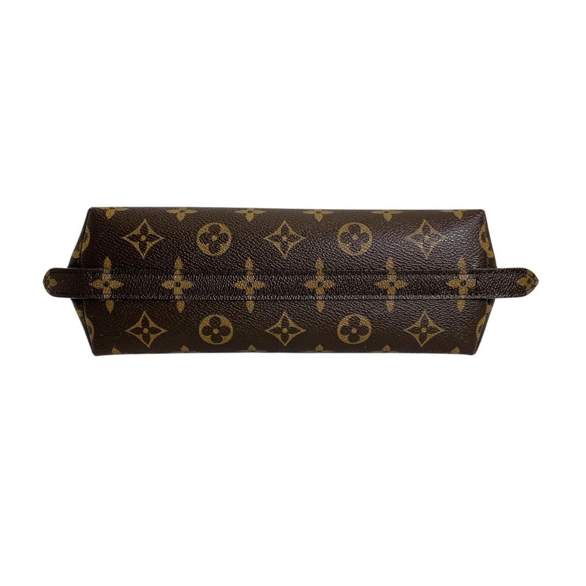 Louis Vuitton Monogram Pouch Trousse Demilonde Brown — view 4