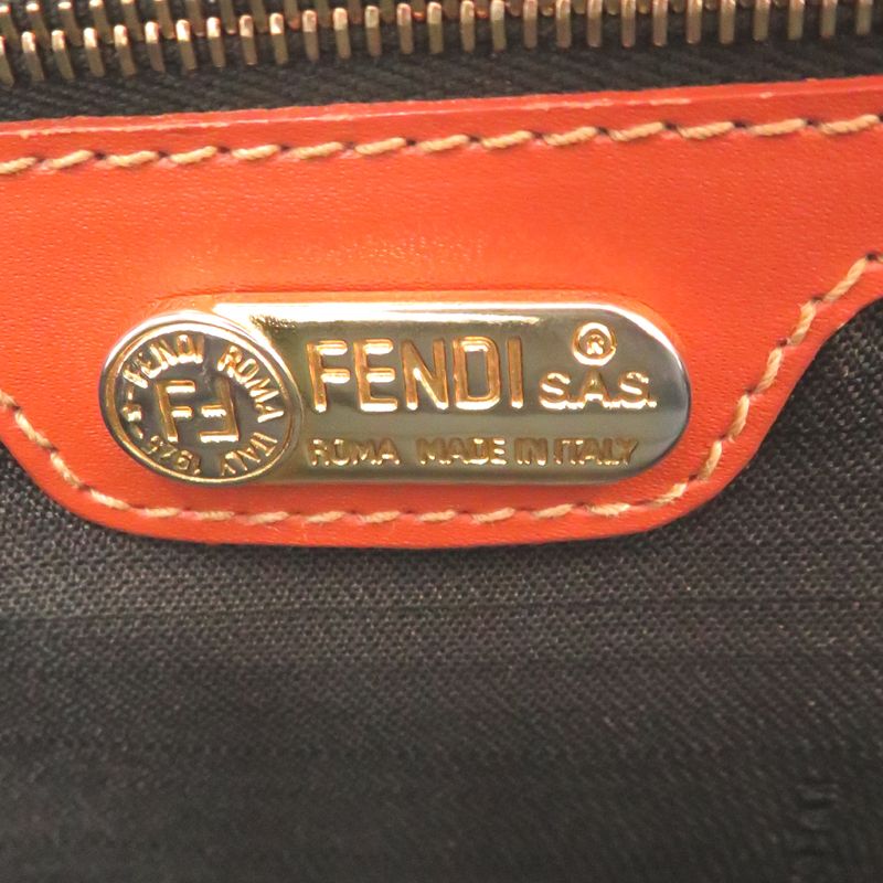 Fendi Boston Bag Travel Bags Brown — view 7