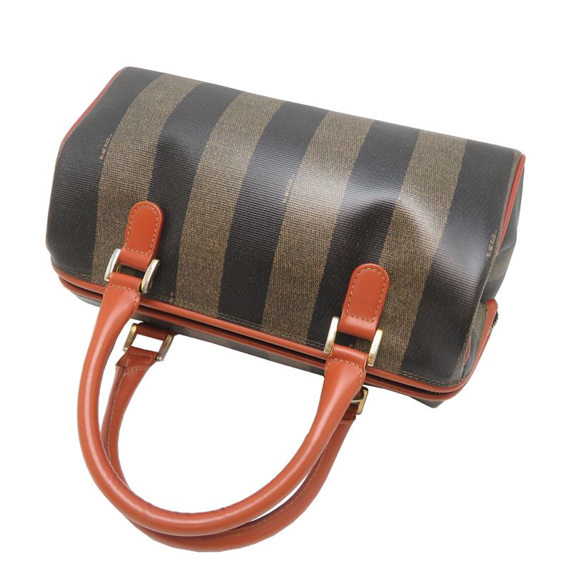 Fendi Boston Bag Travel Bags Brown — view 4