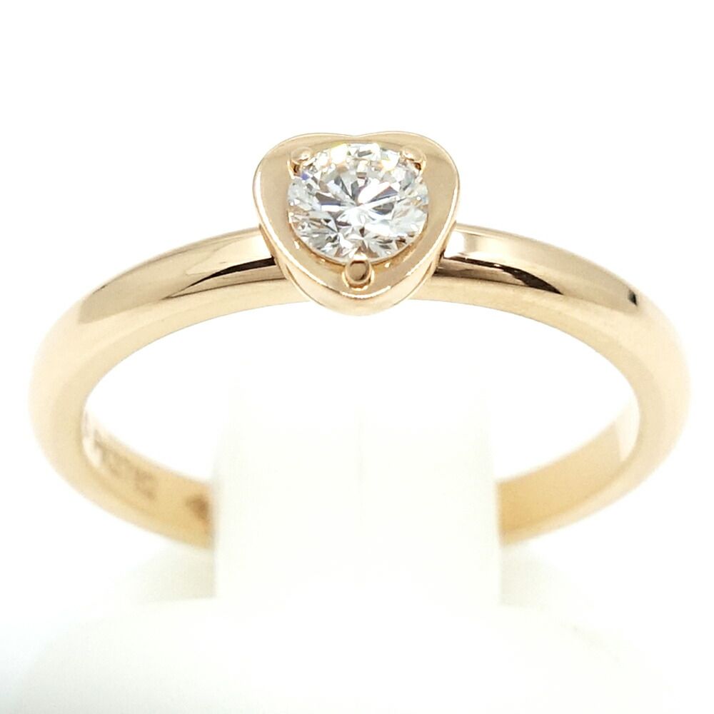 Cartier 18K Pink Gold Diamond Ring — view 2