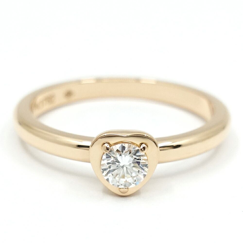 Cartier 18K Pink Gold Diamond Ring