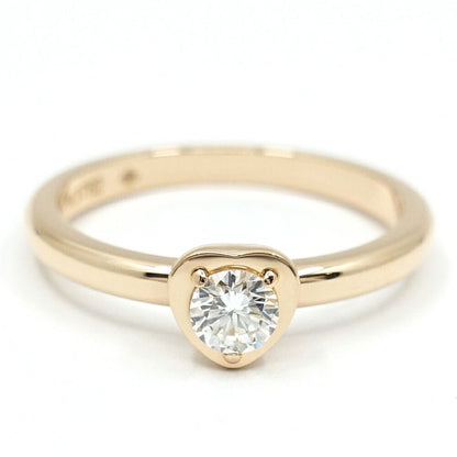Cartier 18K Pink Gold Diamond Ring