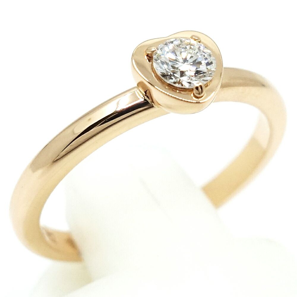 Cartier 18K Pink Gold Diamond Ring — view 3