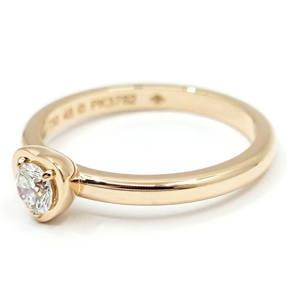 Cartier 18K Pink Gold Diamond Ring — view 5