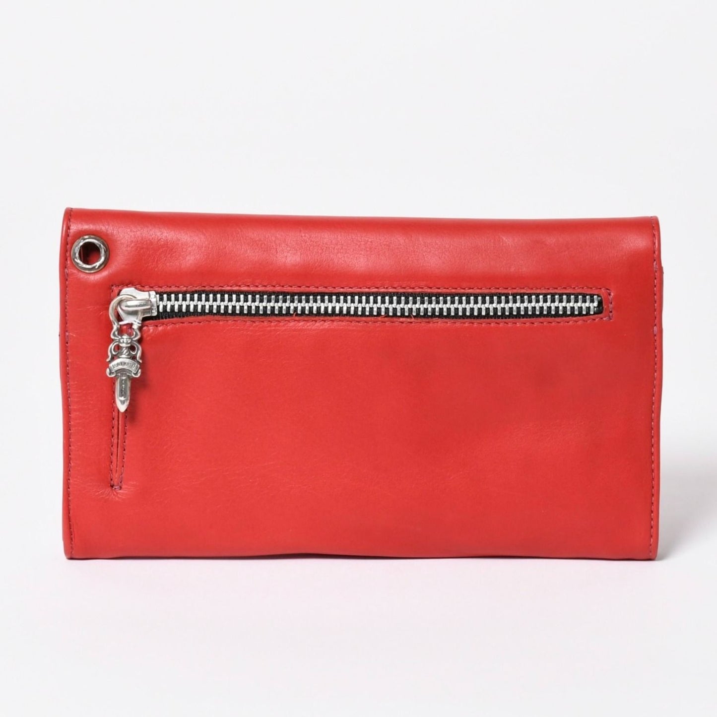 Chrome Hearts Wave Cross Ball Button Wallet Soft Leather — view 2