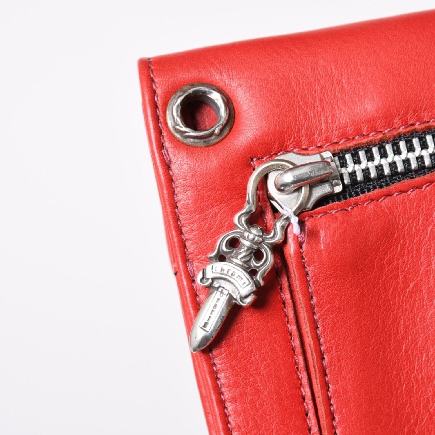 Chrome Hearts Wave Cross Ball Button Wallet Soft Leather — view 8