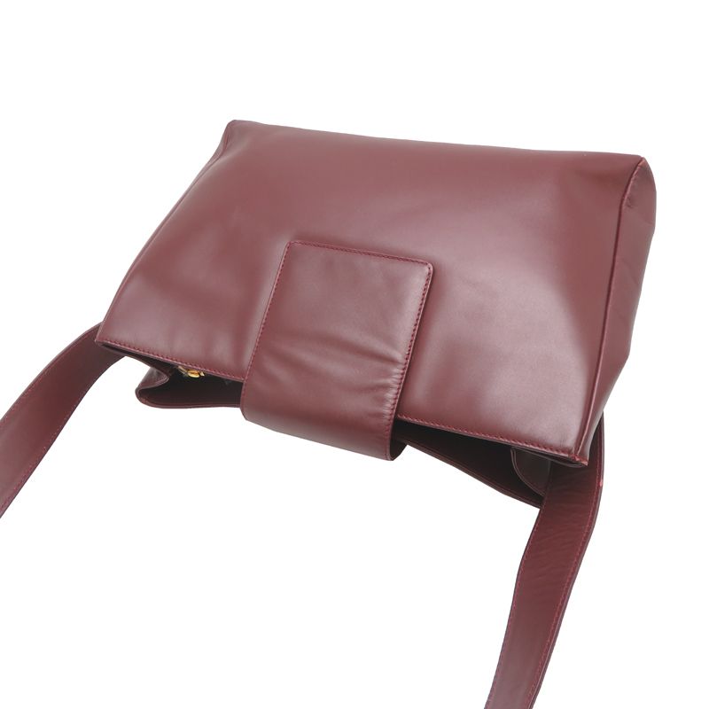Cartier Shoulder Bag Burgundy — view 4