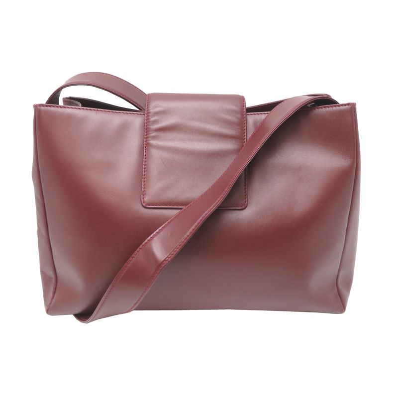 Cartier Shoulder Bag Burgundy — view 2