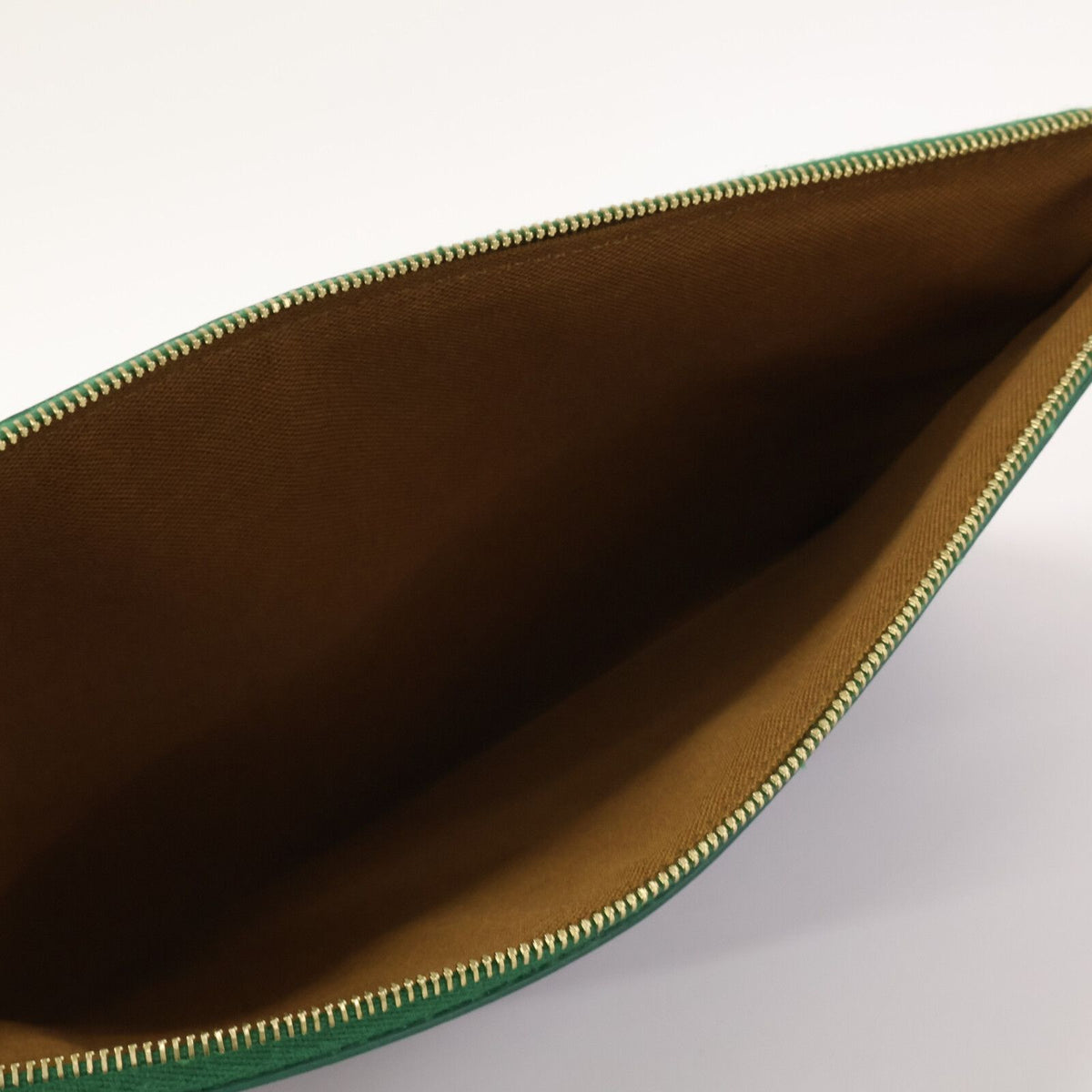 Celine Triomphe Logo Print Clutch Bag — view 7
