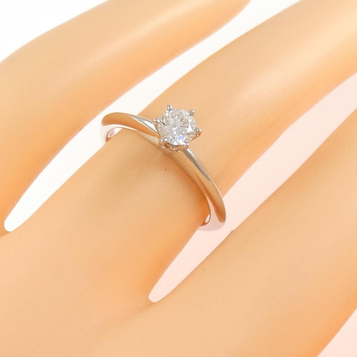 Tiffany & Co Classic Solitaire Ring — view 5