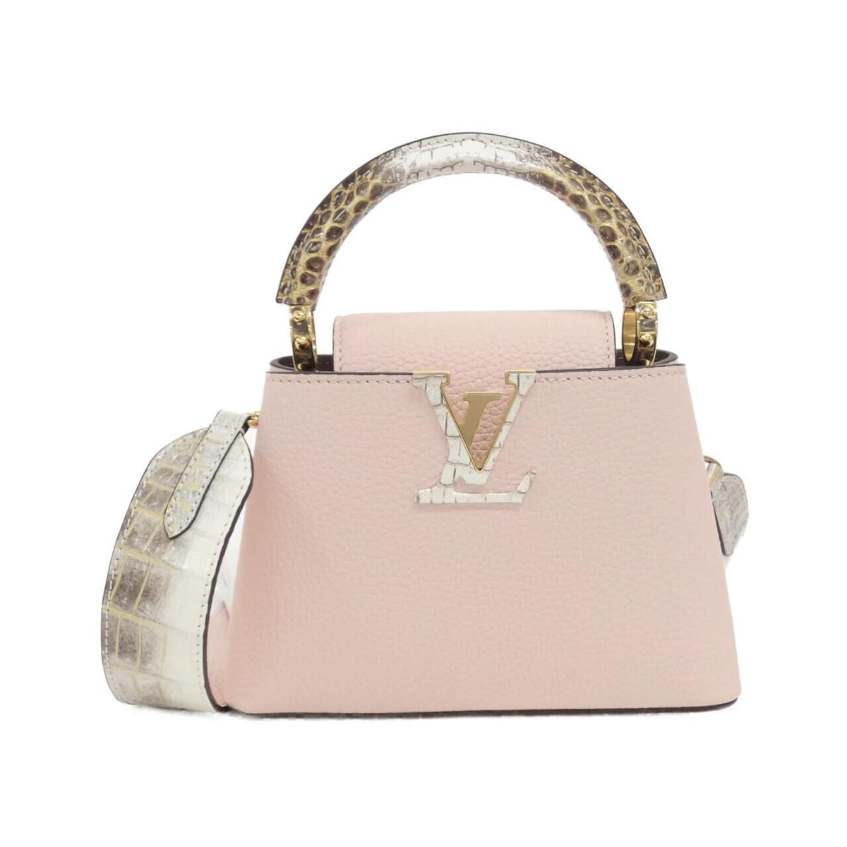 Louis Vuitton Exotic Leather Capucines Mini