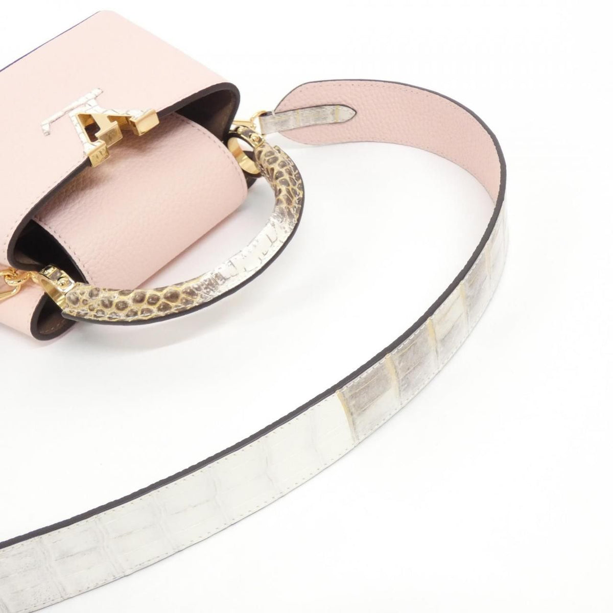 Louis Vuitton Exotic Leather Capucines Mini — view 4