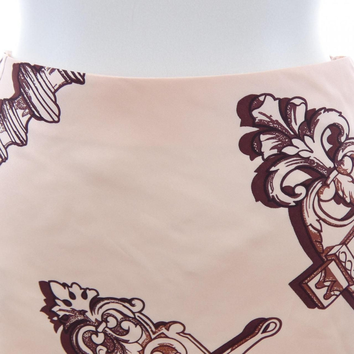 Hermes Felonerie Remix Clou de Selle Twill Lane Skirt — view 5
