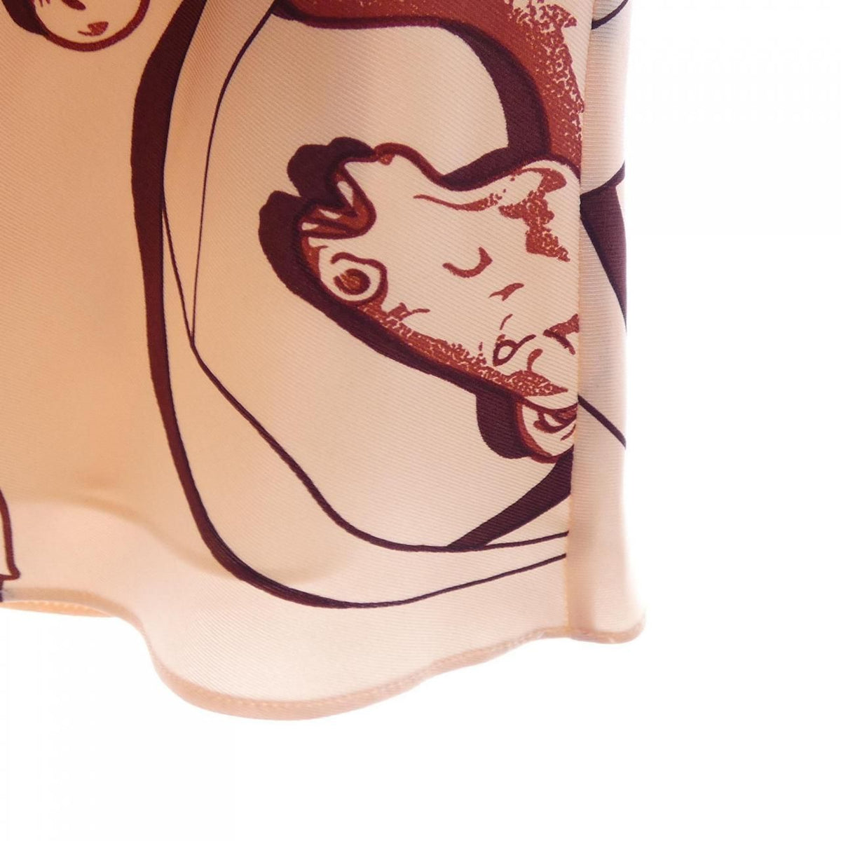 Hermes Felonerie Remix Clou de Selle Twill Lane Skirt — view 6