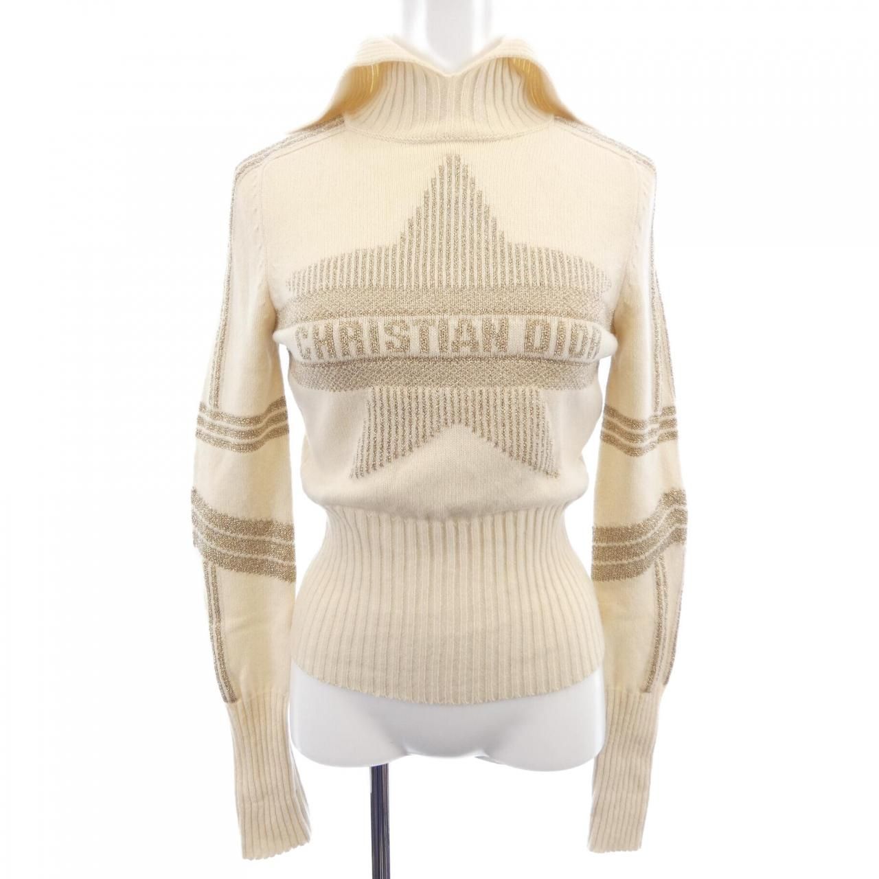 Dior Knit Sweater Beige
