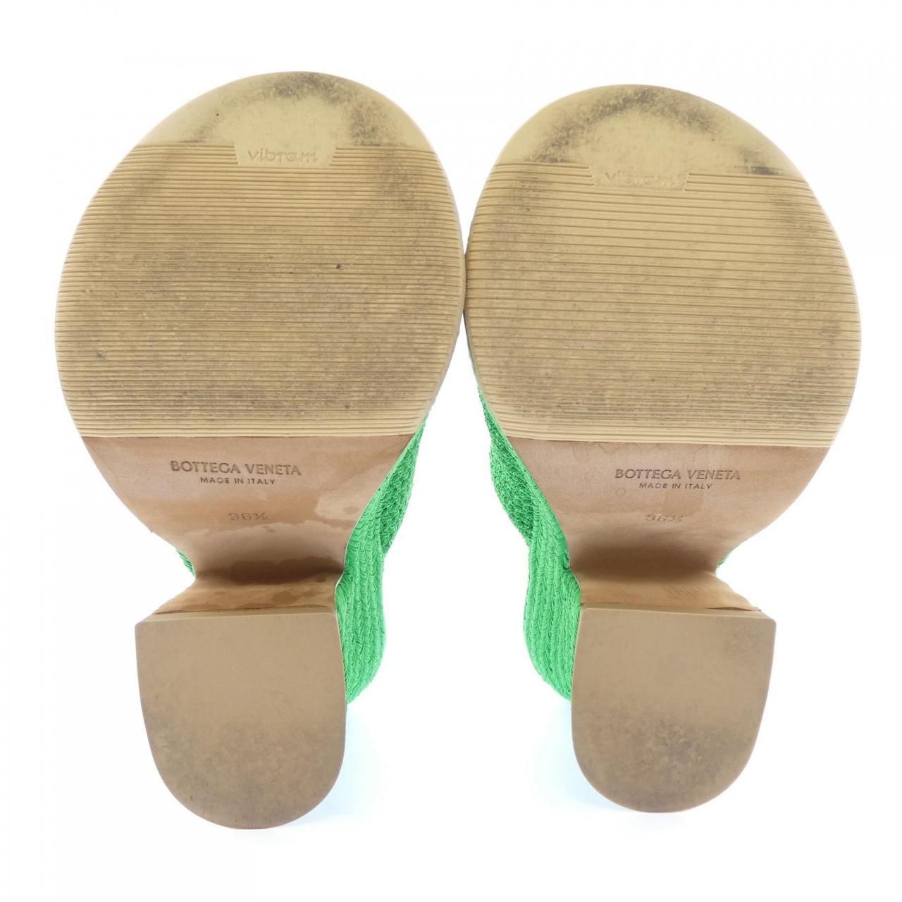 Bottega Veneta Sandals Green — view 4