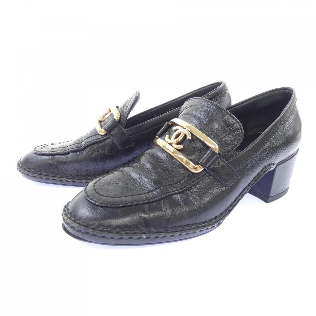 Chanel Loafers Shoes Black — view 3
