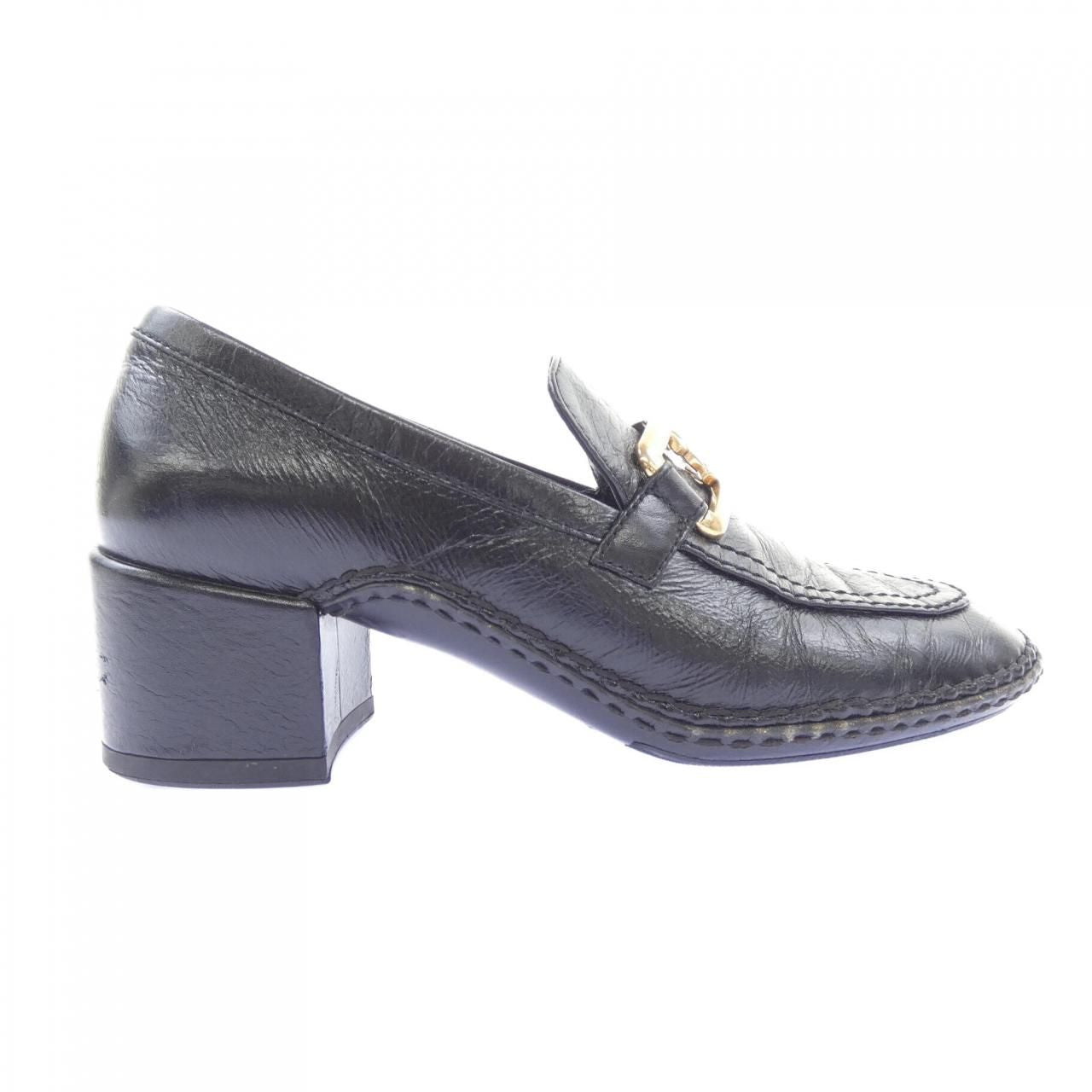 Chanel Loafers Shoes Black