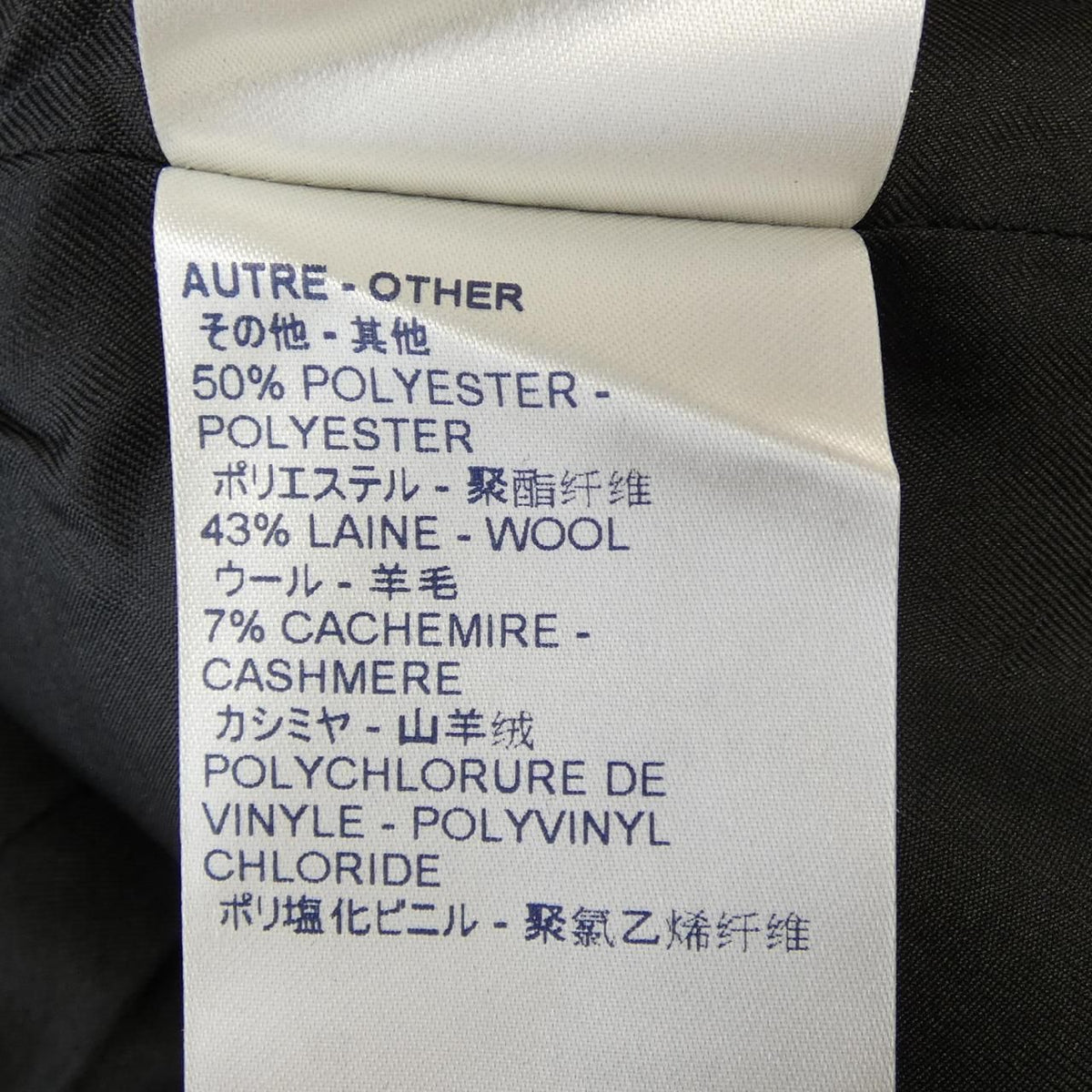 Louis Vuitton Coat Navy — view 4