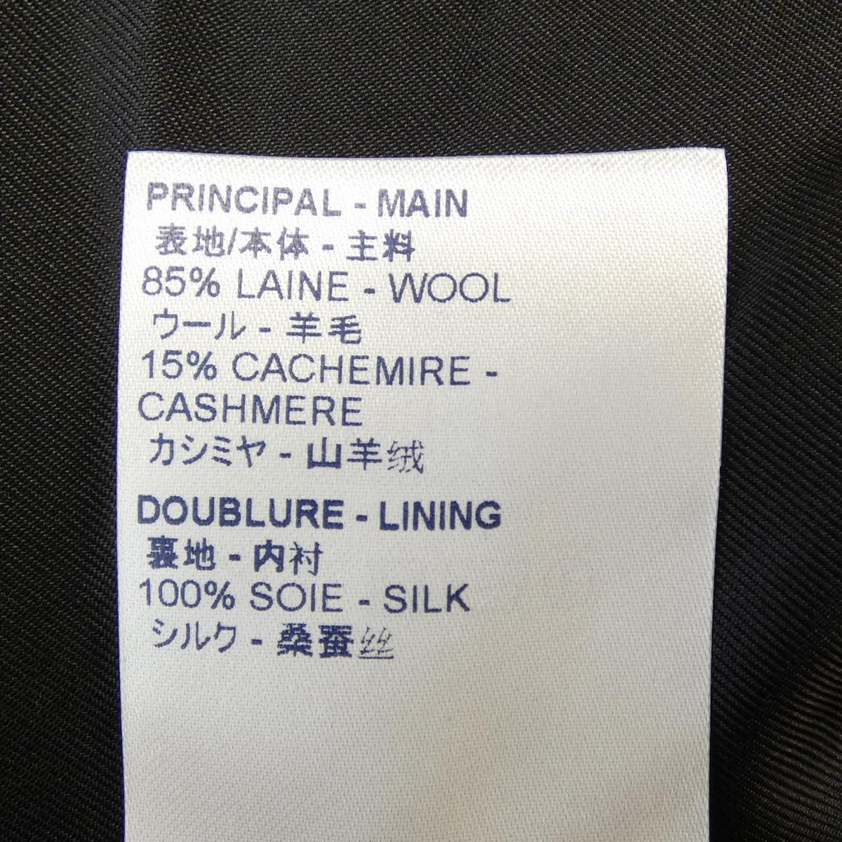 Louis Vuitton Coat Navy — view 3