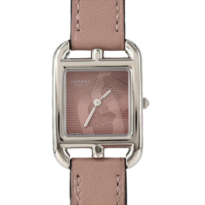 Hermes Capecod Double Tour SS Quartz Watch