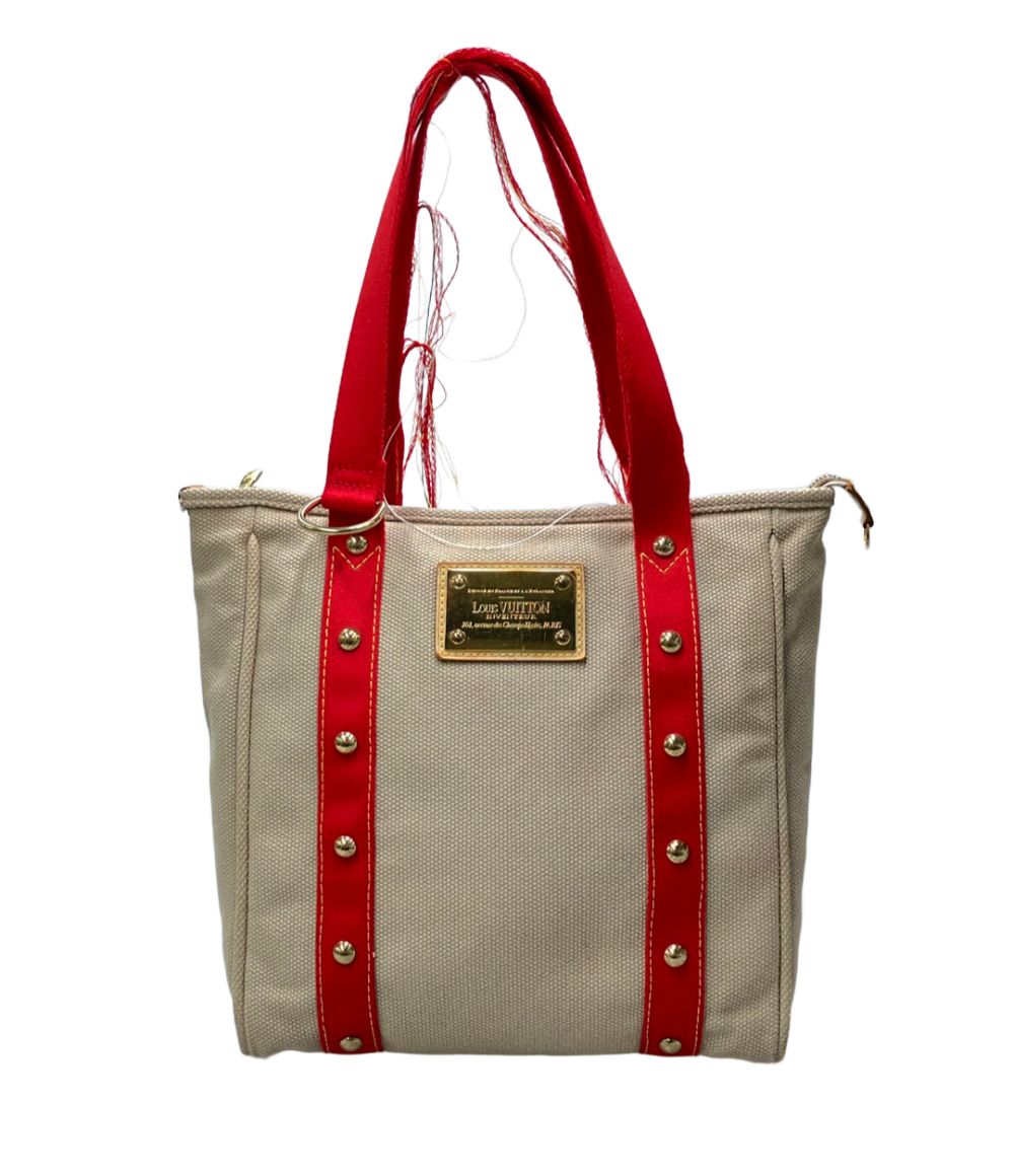 Louis Vuitton Tote Bag Canvas Antigua Cabas