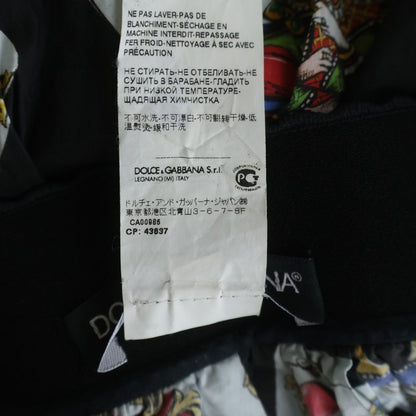 Dolce & Gabbana Skirt Playing Cards All Over Print Black — view 8