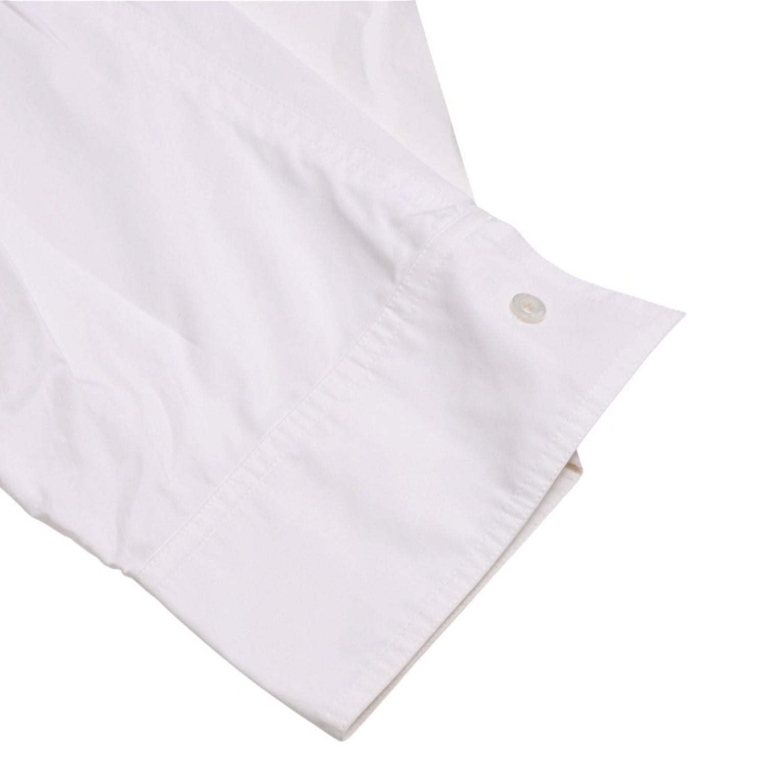 Louis Vuitton Mid Length Dress White Gold Cotton — view 4